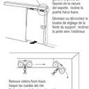 Prime-Line N 6725 Pocket Door Top Roller Assembly with 7/8 in. Nylon Roller (Single Pack)