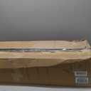 12 Inch Queen Bed Frame No Box Spring Needed, Platform Bed Frame with Metal Gaskets, Heavy Duty Steel Slat Support, Anti-Slip Mattress Stopper, Round Corner Leg, Easy Assembly, White