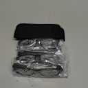 NORPERWIS Reading Glasses 5 Pairs Quality Readers Spring Hinge Glasses for Reading for Men and Women (5BLACK, 4.50)