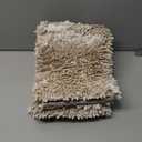 Yimobra Chenille Bathroom Rugs Non Slip, Extra Thick Soft Absorbent Bath Rug, Machine Washable Quick Dry Bath Mat for Bathroom Floor, Tub and Shower, Home Decor Accessories, 24x17, Khaki