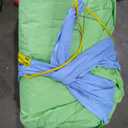 Large Bounce House for Big Kids, 14.8 x 14.5 FT Inflatable Bouncer Jumper Slide with 650W Blower, Basketball Hoop, Throw Ball Game, Ball Pits