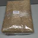 2 x Yancorp Front Door Mat 24"x 35" Faux Jute Indoor Entrance Doormat Outdoor Welcome Mat Entry Entryway Rugs Inside Outside Door Mats for Home Entrance Durable Non Slip Dirt Trapper Duty-Tan