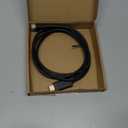 Amazon Basics Mini DisplayPort to HDMI Cable for MacBook Air/Pro, 1080p, Gold-Plated Plugs, 6 Foot, Black