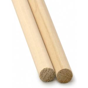 Round Wooden Dowel Rod 1" x 36", Pack of 2