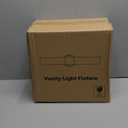 Wall Sconces Set of Two, Modern Bathroom Sconces Wall Lighting with Milky White Glass, Brushed Gold Sconces Wall Decor Set of 2 for Bathroom Mirror Bedroom Living Room Hallway