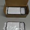 Weewooday 6 Pieces Sublimation Phone Case Blank Covers Compatible with iPhone 17 Pro Max Customize Custom DIY Printable Picture Anti-Slip Shockproof Heat Press Rubber Protective DIY Phone Covers