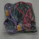 Fida Durable Slip Lead Dog Leash Bulk Pack of 5, Heavy Duty 1/2" x 6 FT Comfortable Strong Rope Slip Lead for Large, Medium & Small Dogs No Pulling Pet Training Leash with Highly Reflective (Mixed)