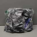 Premium Magnetic Door Insulation Cover - Thermal Curtains, Blackout & Grey Fabric, Seasonal Insulation Kit (Gray)