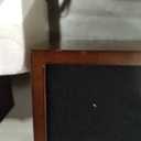 Fuse GLD Vertical Vinyl Record Player with Speakers | Gold Trim | 5.3 Bluetooth, AUX | Full Range External Speakers | Premium Cartridge | Vintage Mid Century Modern | Handcrafted Ashtree Wood