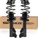 PROEZE Front Strut Assembly for 2006-2011 Civic, Shock Absorber Front with Coil Springs Replace 172286,172287, Driver and Passenger Side, 2PCS