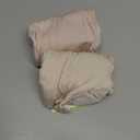 Pack and Play Sheets Fitted - 2-Pack Mini Crib Sheets for Pack N Play Mattress 38x26, Soft & Cozy, Neutral Toddler Playard Bedding, Snug Fitted Mini Baby Crib Mattress Cover Boy, Girl (Cameo)