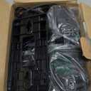 AT&T BL102-5 DECT 6.0 5-Handset Cordless Phone for Home with Answering Machine, Call Blocking, Caller ID Announcer, Audio Assist, Intercom, and Unsurpassed Range, Silver/Black