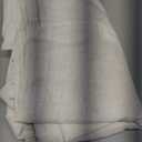 KOUFALL Linen Back Tab Rod Pocket Tan Beige Sheer Curtains 52x90 Inch Length for Bedroom Living Room