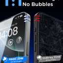 MAGIC JOHN 2 Pack for iPhone 16 Pro Max 6.9 inch Tempered Glass Screen Protector, HD Clear, Bubble Free, Easy Installation, Auto Dust-Elimination