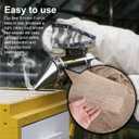 DECOHS 2 Pound Burlap Bee Smoker Fuel Jute Burlap Smoker Fuel for Beekeeping Easy to Light Hive Smoker Fuel, Long Continuous Burn, Produces Light, Cool Smoke