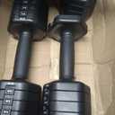 20lb Quick Adjustable Dumbbell Set - 5 in 1 Weights (2/4/6/8/10 LB)