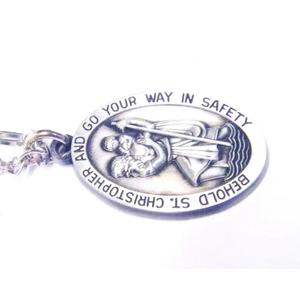And Go Your Way In Safety Key Chain