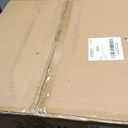 LIGHTLAND 19.7 Inch Flush Mount Star Ceiling Light, 4 Lights Brass Ceiling Lamp with Glass Lampshade, Art Deco Close to Ceiling Light Fixtures for Bedroom Living Room Entryway Hallway, Gold