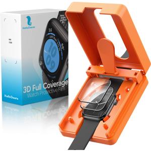 Apple Watch Series 11/10 42MM Screen Protector [Automatic Alignment Tool] Flexible HD Transparent Film, Anti-Scratch, Bubble-Free, Waterproof, Touch Sensitive [Non-Glass]