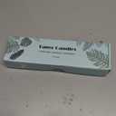 8 Pack 10 Inch Brown Taper Candles For Dinner Home Decor Wedding Shower