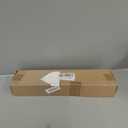 Closet Rods For Hanging Clothes, 17-28 Inch Adjustable Closet Rod, Stainless Steel Heavy Duty Closet Hanging Rod-Black