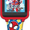 Marvel Spidey and His Amazing Friends Interactive Kids Smart Watch with Camera Games Voice Recorder Calculator Pedometer Colorful Silicone Strap Fits Wrists 5.5" to 8"