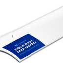 Barzen Exterior Door Rain Drip Guard - Over Door Drip Cap Rain Deflector for Windows and Doors - 2.5 Inches Wide, 40 Inches Long, Universal Fit - Aluminum White Finish