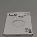 5" LED Flush Mount Ceiling Light120V 11W 600LM3000K Warm White Round Flat Panel Light, Surface Mounted Downlight - White