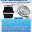MEE62385101 10 inch Radiant Surface Element 2500W Fit For LG Sam-sung Range/Stove/Ovens,Replace MEE62385101 DG47-00067A 4010990 AP5967646 Etc.
