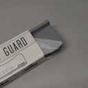 Silicone Sink Splash Guard - Water Splash Guard for Kitchen, Island and Bathroom - Secure Non-Slip Suction Cup Base - Dishwasher Safe, Gray (17.4 x 1.7 x 3.6")