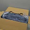 blunique Heated Blanket Electric Blanket Queen Waffle,84x90 Inches Sherpa Fleece Fast Heating Blanket 6 Heating Levels & 10 Hours Auto Off ETL Certification, Navy Queen