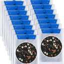 16 Pack Upgraded Medium Filter Cartridges Compatible with Tetra Whisper Filter Cartridges Medium for Aquariums 10i IQ10 PF10 Compatible with Tetra Fish Tank Filters with Three Top Materials