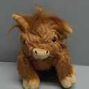 SuzziPals Heatable & Coolable Highland Cow Stuffed Animals Plushie, Microwavable Heating Pad for Soothing & Relaxation, Lavender Scented Cattle Plush Toys for Stress Relief, Stuffed Cow Gifts