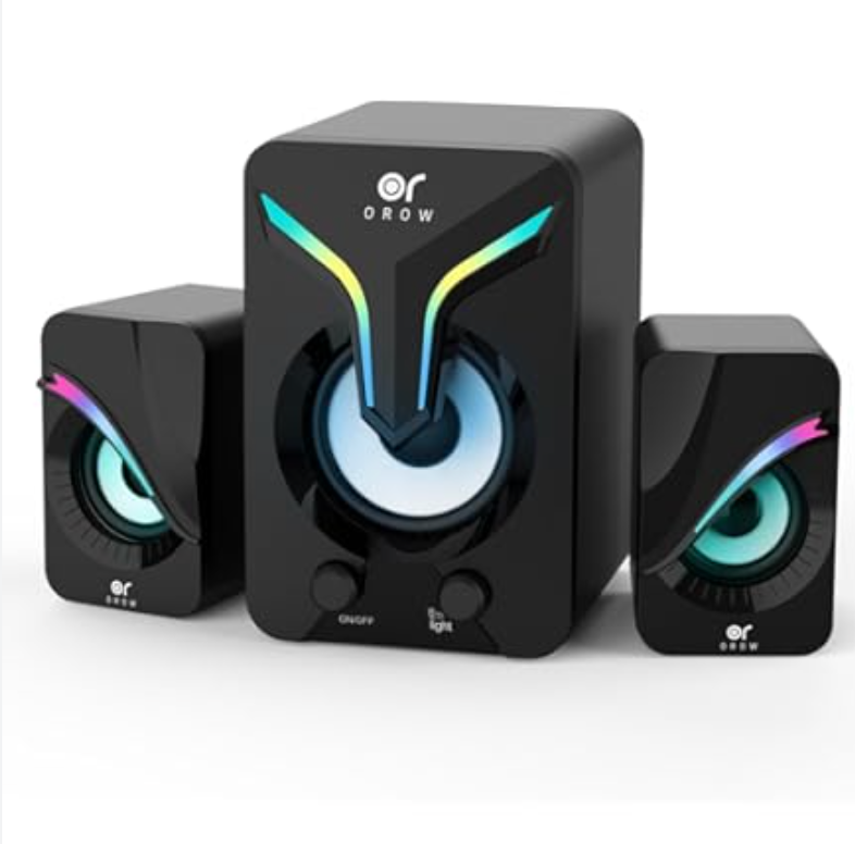Bluetooth Computer Speakers,PC Speaker with Subwoofer,Front Knob 18W Wireless PC Speakers,Support AUX&Bluetooth Play,Great for Party/Game/TV