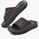 GPOS Mens Sport Recovery Sandals Plantar Fasciitis Thick Cushion Slides Sandals Lightweight Comfort Orthotic Slippers size 13