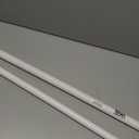 VIHOSE 48 Inch Ceiling Fan Downrod with Extension Cord 4 ft White Downrod for Ceiling Fan 1 Inch Outside Diameter Not Threaded Suitable for a Wide Range of Fans