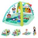 Baby Einstein Farm Explorers 4-in-1 Kickin Tunes Musical Meadow Music & Language Discovery Gym, Ages 0 Months and Up