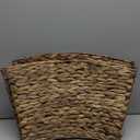 GYASVWU Woven Hanging Basket Water Hyacinth Hanging Wall Basket Wicker Handmade Baskets for Garden Farmhouse Home (Seagrass mouth)
