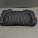 Bath Pillow RUVINCE Ergonomic Luxury Bathtub Pillow with Head,Neck, Shoulder and Back Support, 4D Bath Pillows for tub with 6 Powerful Suction Cups, Fits All Bathtub (Grey)