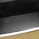 HOOBRO Floating Shelves for Wall, Wall Mounted Shelf Set of 2, 23.6" Hanging Shelf with Invisible Brackets, for Wall Decor Storage in Bathroom Bedroom Kitchen Living Room Office, Black BK60BJ01