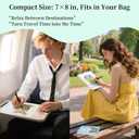 2 x Jekohor 60 Patterns Adult Coloring Book for Stress Relief - Easy to Complex Mandalas Animals Flowers and Funny Words- Travel Size 8 * 7 Inches - Relaxation Gift for Women Men Teens and Seniors