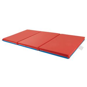 ECR4Kids Premium Folding Rest Mat, 3-Section, 2in, Sleeping Pad