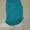 Gooby - Fleece Vest, Small Dog Pullover Fleece Jacket with Leash Ring, Turquoise, Medium (Medium (Around 11-lb))