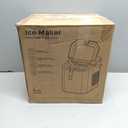 Silonn Ice Maker Countertop, Portable Ice Machine with Carry Handle, Self-Cleaning Ice Makers with Basket and Scoop, 9 Cubes in 6 Mins, 26 lbs per Day, Ideal for Home, Kitchen, Camping, RV (Black)