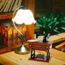 Sewing Machine Mini Music Box, Vintage Sewing Music Box Clockwork Home Crafts Table Desk Decoration Birthday Gift