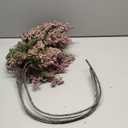 Zeyune 3 Pcs Spring Purple Faux Berry Stem Realistic Sedum Stem Spray Artificial Flowers Picks Branches Fake for Wedding Holiday Seasonal Farmhouse Mantel Harvest DIY Home Decorations(42 Inch)