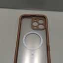 Miracase Magnetic for iPhone 16 Pro Max Case 6.9'' [Compatible with MagSafe] Full-Body Phone case with Built-in Glass Screen Protector& Camera Protector,Drop Proof 16 Pro Max Cover,Desert Brown