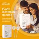 [2 PCS] Iridescent Self Watering Globes, Glass Rainbow Plant Watering Globes, Self Watering Planter Insert, Automatic Plant Waterer Indoor, Plant Watering Devices, Plant Water Globes, Watering Bulb