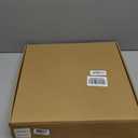 Plumeet 16'' Extra Large Wall Clock, Battery Operated Wall Clocks Silent Non-Ticking Quartz, Modern Style Suitable for Bedroom Living Room Office Decor - 3D Numbers Display, Black (White)