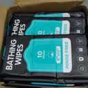 XL Bathing Wipes No Rinse for Adults  24 Packs (240 Count)- Extra Thick & Large Shower Wipe, Ideal for Men, Women & Elderly  Soft & Gentle Disposable Bath Wipes - Camping & Travel Essentials